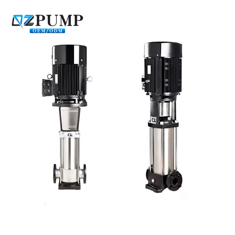 CDLF Stainless Steel Vertical Multistage Centrifugal Pump from Hebei Qizhuo Pump for Water Supply & Industrial Boosting
