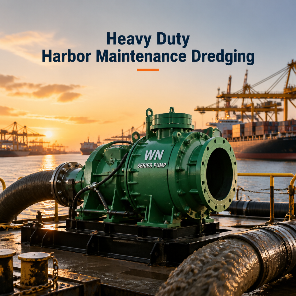 WN Series Dredge Pump | CCS Certified Marine-Grade Pump with Reliable Shaft Sealing